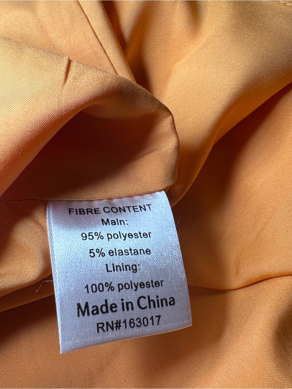 Princess Polly Zabbarra Off the Shoulder Satin Minidress Size 12 Orange - Picture 10 of 10